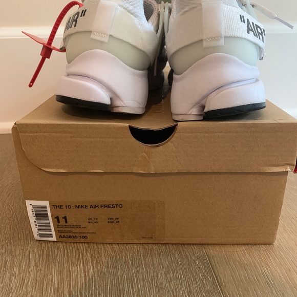 OFF-WHITE Air Presto White - Picture 5 of 5